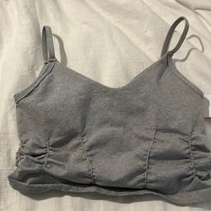 Free People Movement Ruched Crop Tank - get size M/L